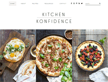 Tablet Screenshot of kitchenkonfidence.com